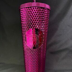 Starbucks Venti Cold Cup - Sangria Berry Bling Studded
